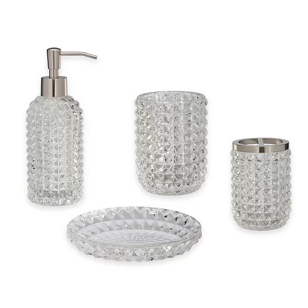 Мыльница Deco clear 13,5х9,5х3 см, материал стекло, Creative Bath, США, DEC56CLR - изобр. 8