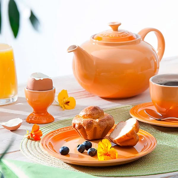 Подставка для яйца 5х6 см, материал керамика, цвет оранжевая лава, Le Creuset, Франция, 91033052090099 - изобр. 8