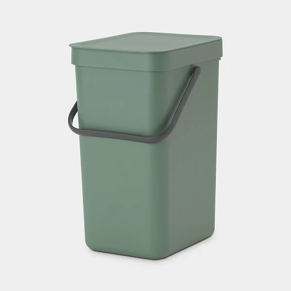 Ведро для мусора Sort&Go 12л, пластик, цвет зеленый, Brabantia, Бельгия, 129803 - изобр. 7