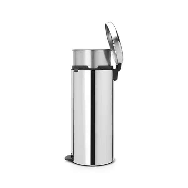 Мусорный бак с педалью 30л, металлическое внутреннее ведро, Brabantia, 114762 - изобр. 12
