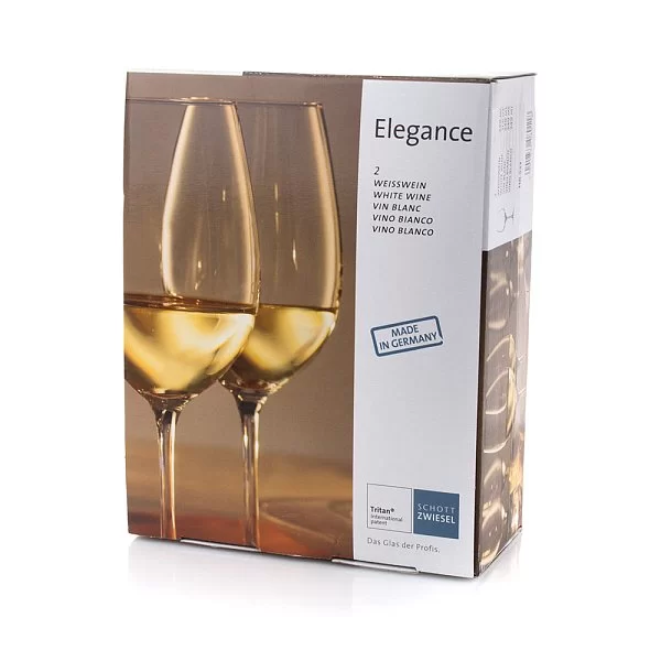Набор бокалов для белого вина Elegance 349 мл, хрустальное стекло, 2 шт, Schott Zwiesel, 118537 - изобр. 9