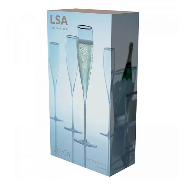 Бокалы для шампанского Savoy, 0,21л, 2 шт, LSA, G246-07-381 - изобр. 11