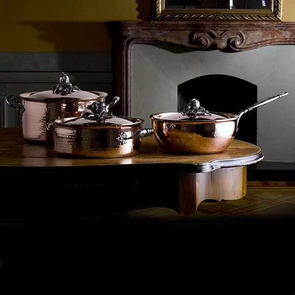 Кастрюля с декорированной крышкой Opus Cupra, объем 1,5 л, медь + нержавеющая сталь, Ruffoni, CR16 Ruffoni - изобр. 11