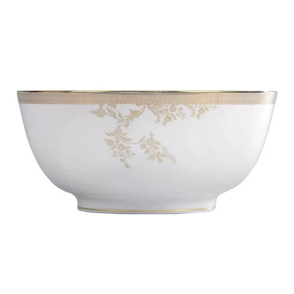 Салатник Vera Wang Lace Gold 25x11,5 см, материал фарфор, цвет белый Wedgwood, Великобритания, 50146906220 - изобр. 7