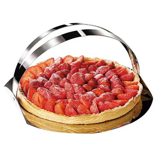 Форма для пирога 28 см, нержавеющая сталь с антипригарным покрытием, Cristel, MATI28 - изобр. 7