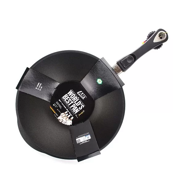 Сковорода-вок 32 см с антипригарным покрытием обем 3 л, съемная ручка, AMT Gastroguss, AMT1132S, AMT1132S - изобр. 8