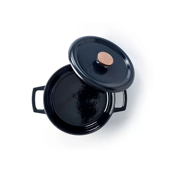 Кастрюля чугунная NORI 7,8 л, диаметр 30 см, цвет черный, BEKA, Бельгия, 100168 - изобр. 8