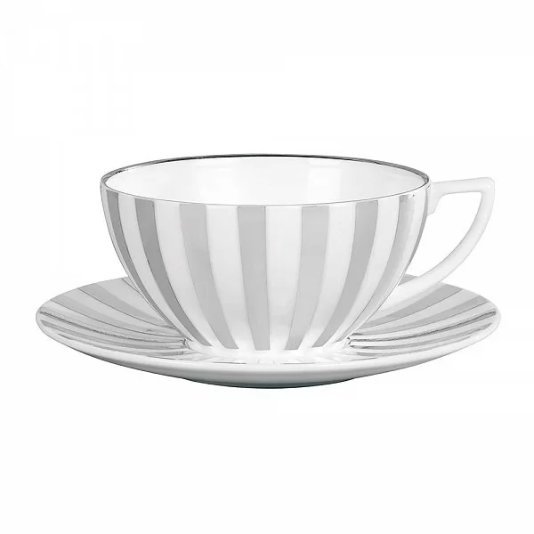 Чашка чайная Jasper Conran Platinum 250 мл, материал фарфор, цвет белый, Wedgwood, Великобритания, 50161609644 - изобр. 8