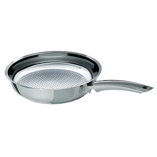 Сковорода из неражвеющей стали 28 см серия Crispy Steelux Premium, Fissler, Германия, 121400281 - изобр. 7