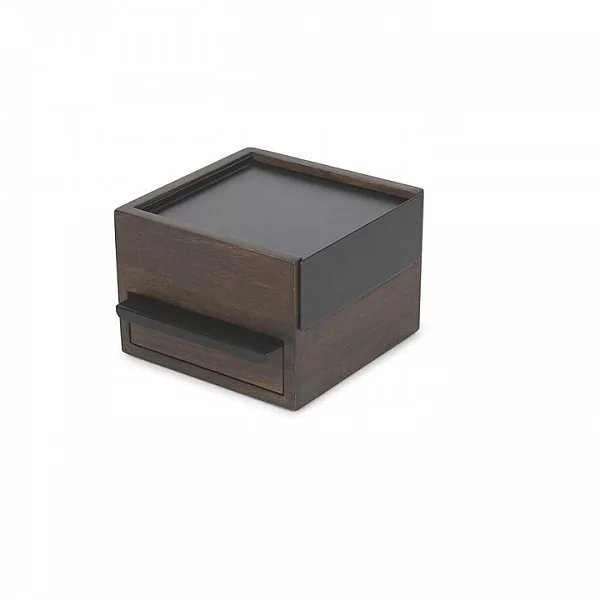Шкатулка для украшений Stowit Mini, цвет чёрный, МДФ + сталь, Umbra, Канада,1005314-048 - изобр. 7