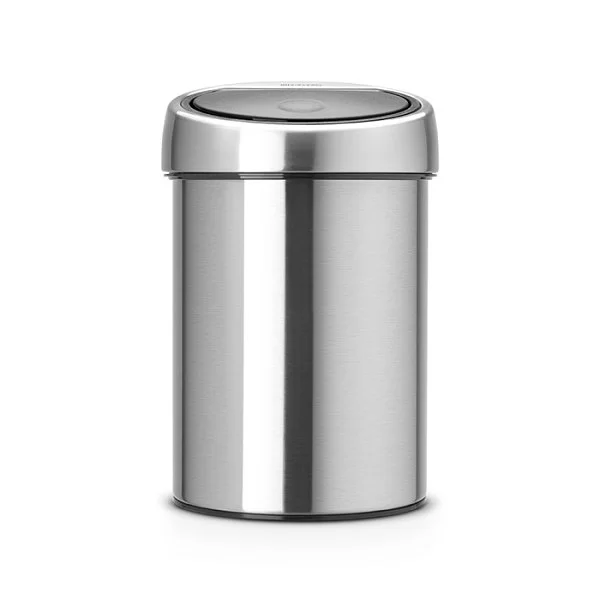 Мусорный бак Touch Bin 3л, стальной матовый, Brabantia, 363986 - изобр. 7