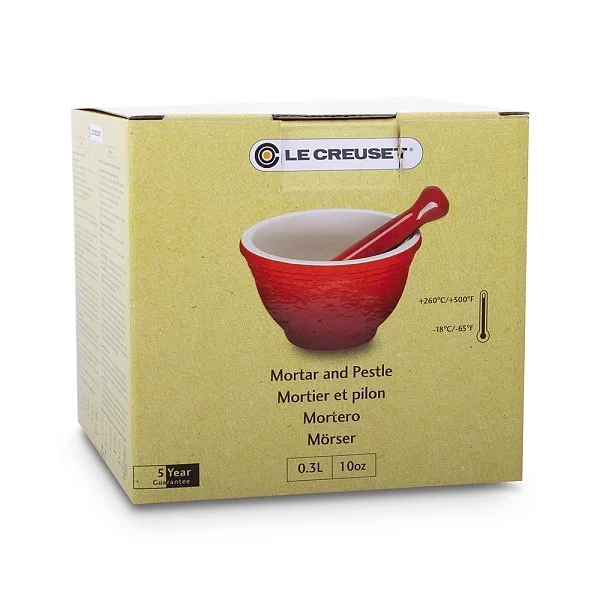 Ступка с пестиком 300 мл, материал керамика, цвет зеленый пальмовый, Le Creuset, Франция, 91003400426000 - изобр. 9