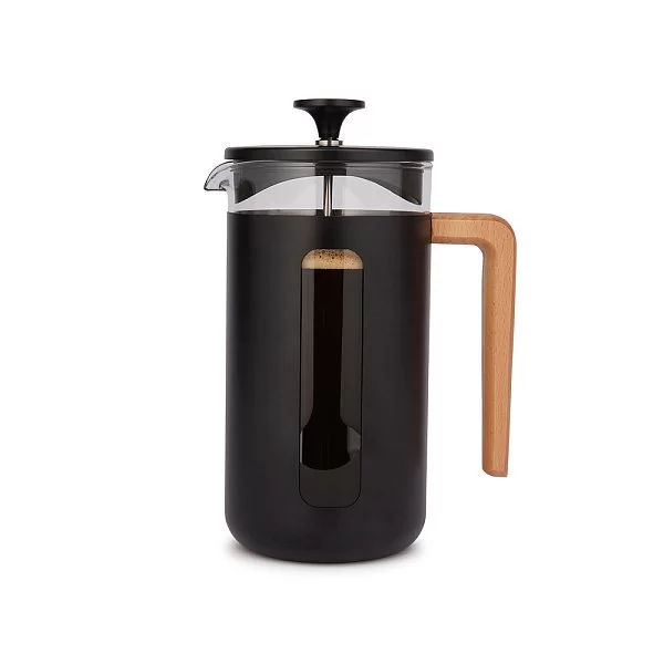 Кофейник френч-пресс La Cafetiere 1 л, черный, сталь+стекло, Kitchen Craft, Великобритания, LCPISA8CPBLKW - изобр. 7