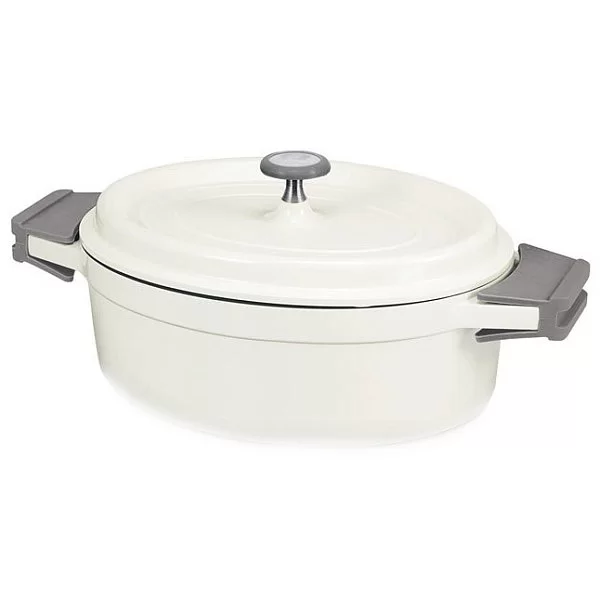 Кастрюля овальная с крышкой Cook'on 6,3 л диаметр 31 см, литой алюминий с керамическим покрытием, BEKA, Бельгия, 13392314 - изобр. 7