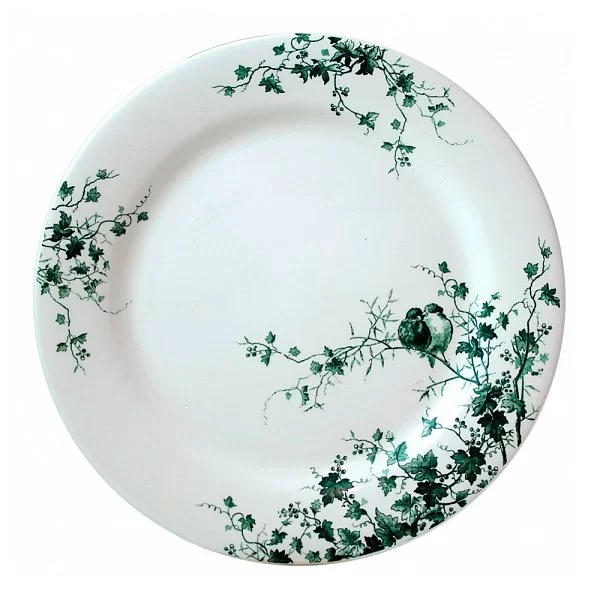 Тарелка обеденная "Птицы" 27,4 см, материал фаянс, Gien, Франция, 1840B4A450 - изобр. 7