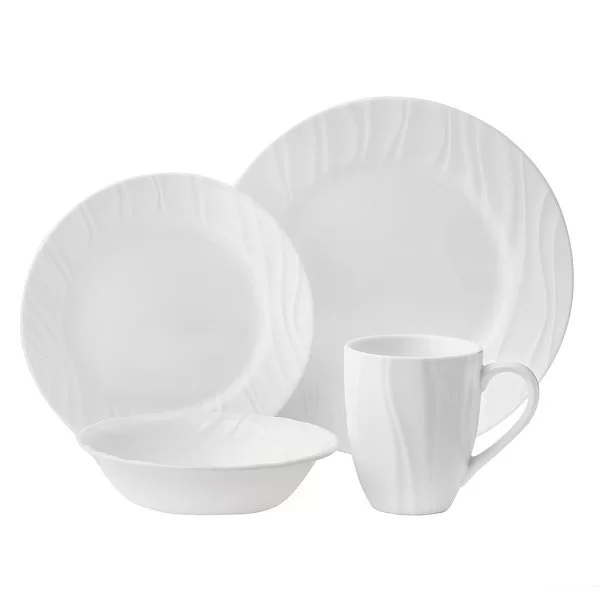 Набор посуды 16 предметов Swept на 4 персоны, стекло, Corelle, 1107873 - изобр. 7