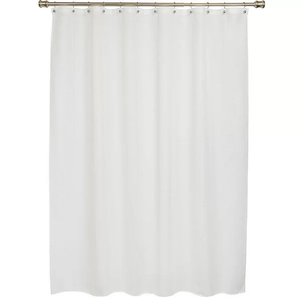 Шторка для ванной Clas Natural, 180x200 cм, цвет белый, полиэстер, R. Pla, Испания, CAS1820NA - изобр. 8