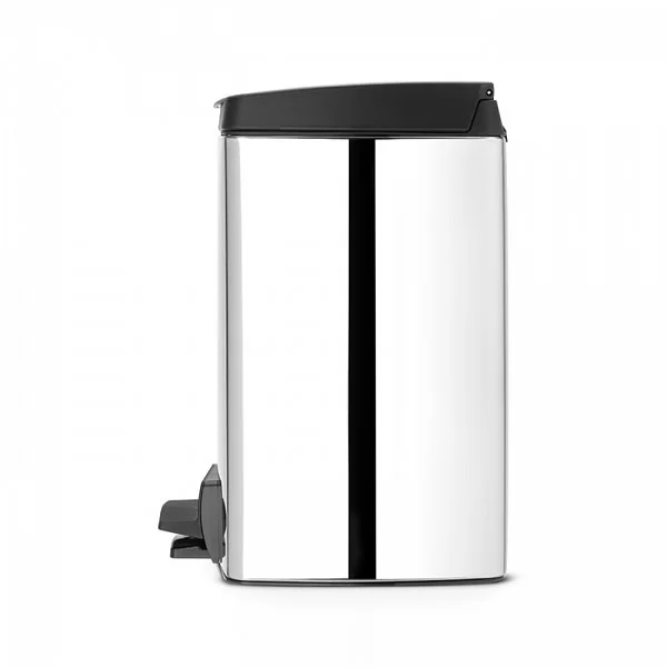 Мусорный бак эргономичный Pedal Bin, 10л, полированная сталь, Brabantia, 395628 - изобр. 9