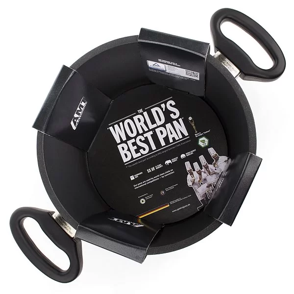 Кастрюля 3 л с антипригарным покрытием 20 см, НЕиндукционная, AMT Gastroguss, Германия, AMT920 - изобр. 10