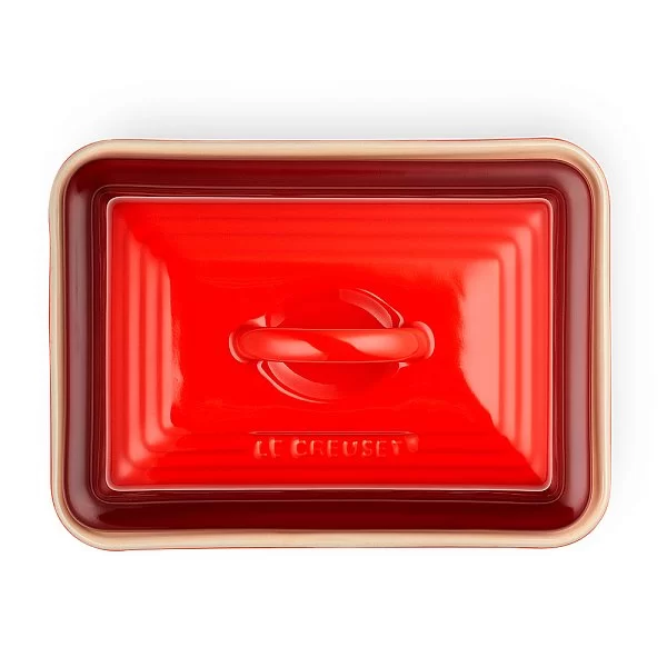 Масленка с крышкой, материал керамика, цвет вишневый, Le Creuset, Франция, 70837170600000 - изобр. 8