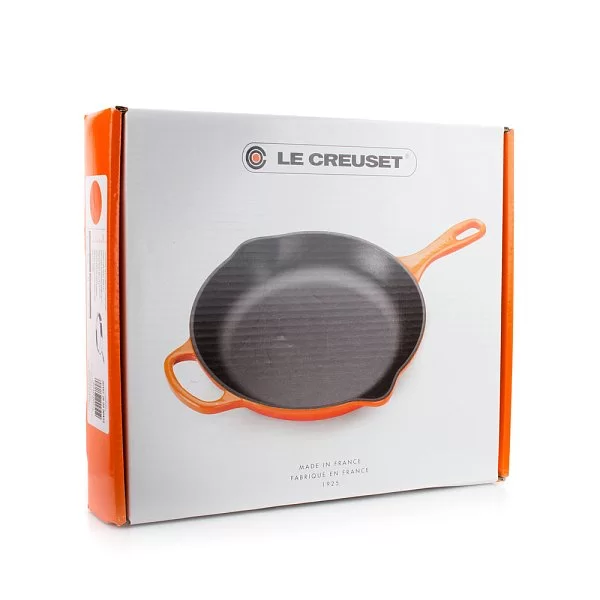Сковорода 20 см, эмалированный чугун, цвет оранжевый, Le Creuset, Франция, 20182200900422 - изобр. 12