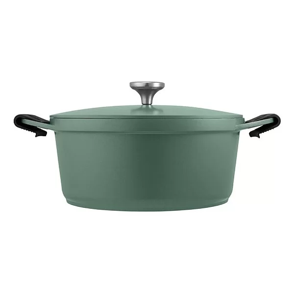 Кастрюля Agile 28 см, объем 6,3 л, алюминий с антипригарным покрытием, цвет зелёный, Maxwell & Williams, MW407-NU0046 - изобр. 7