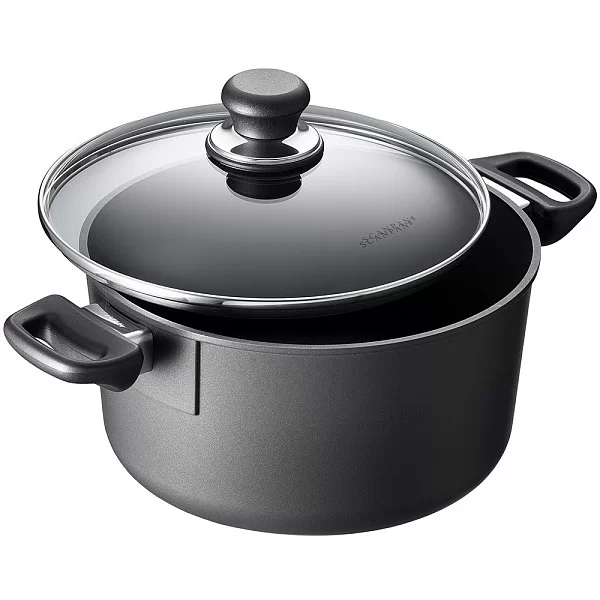 Кастрюля с крышкой Classic Induction 4,8 л диаметр 24 см, материал алюминий, Scanpan, Дания, 53252400 - изобр. 8
