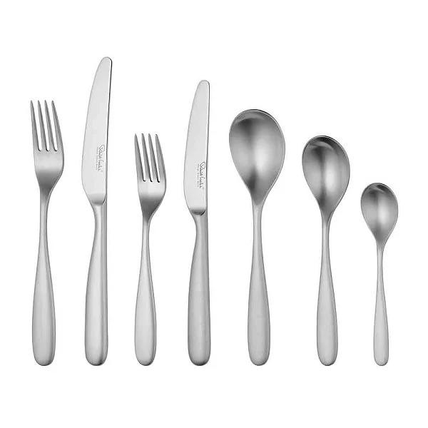 Набор столовых приборов на 12 персон Stanton Satin 84 предмета, нержавеющая сталь 18/10, Robert Welch, STASA1099V/84 - изобр. 7