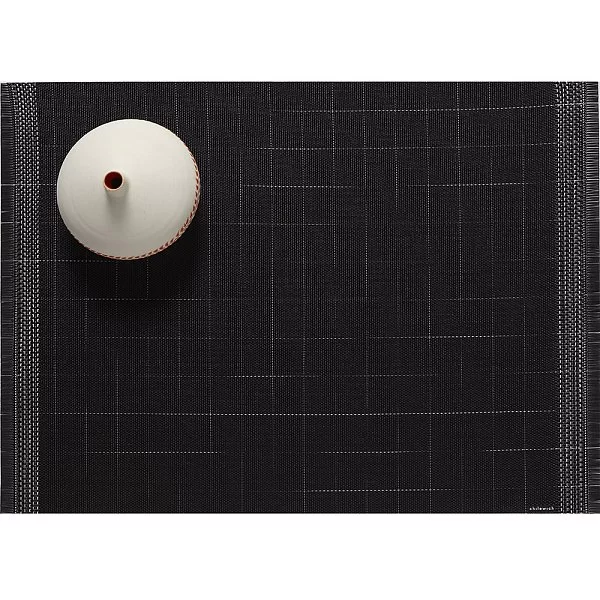Салфетка подстановочная Black/White 48x36 см, материал винил, Chilewich, США, 100478-003 - изобр. 8