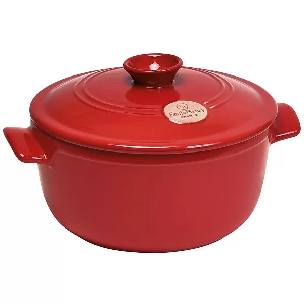 Кастрюля круглая 2,5л, гранат, Emile Henry, 344525 - изобр. 7