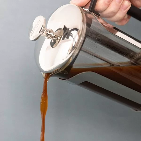 Кофейник френч-пресс La Cafetiere 850 мл, нержавеющая сталь+стекло, Kitchen Craft, Великобритания, LCROMA6CPSIL - изобр. 9