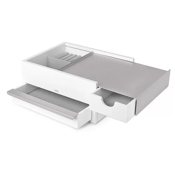 Шкатулка для украшений Stowit, цвет белый, МДФ + сталь, Umbra, Канада,290245-670 - изобр. 9