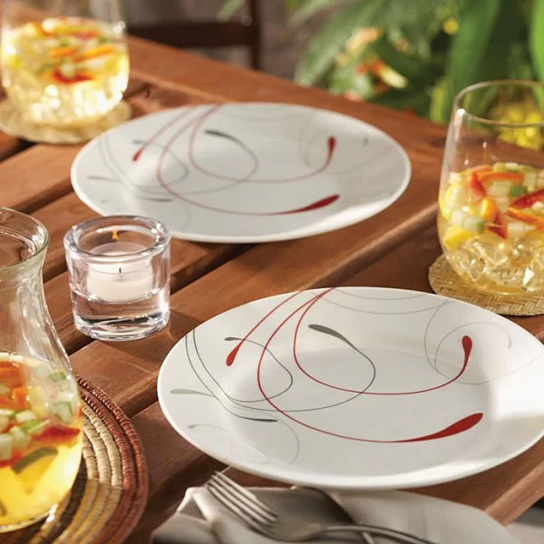Тарелка обеденная Splendor 22 см, стекло, Corelle, 1108513 - изобр. 8