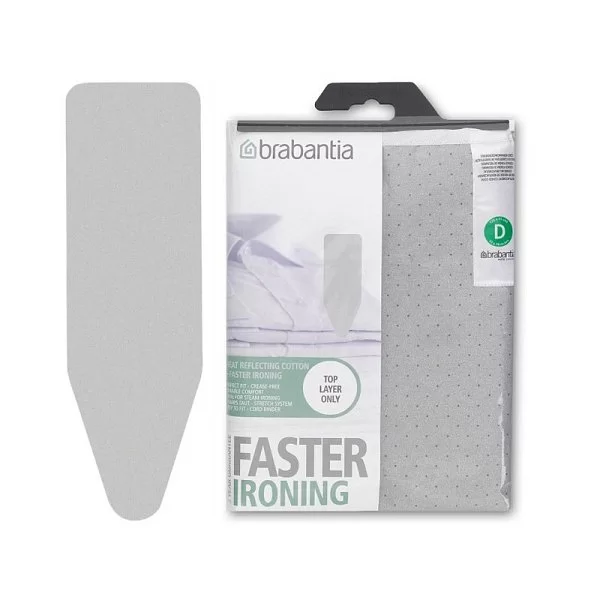 Чехол для гладильной доски 135x45см (D), металлизированный, Brabantia, 105289 - изобр. 7