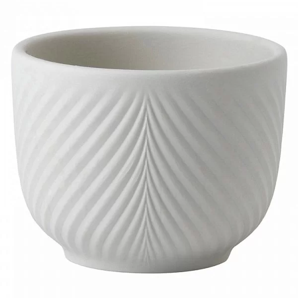Горшочек-органайзер, White Folia, цвет белый, материал яшма, Wedgwood, Великобритания, 1055035 - изобр. 7