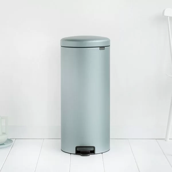 Мусорный бак с педалью NewIcon, 30л, мятный металлик, Brabantia, 114564 - изобр. 10