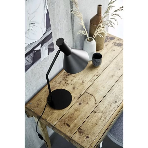 Лампа настольная Lyss 18x50 см, материал железо, цвет черный матовый, Frandsen, Дания, 2509_65011 - изобр. 9