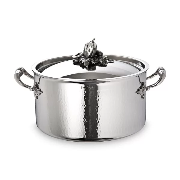 Кастрюля с декорированной крышкой Opus Prima, объем 8л, нержавеющая сталь, Ruffoni, D26 Ruffoni - изобр. 7