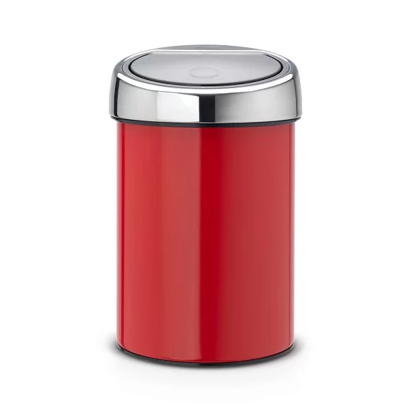 Мусорный бак Touch Bin 3л, пламенно-красный, Brabantia, 364426 - изобр. 7