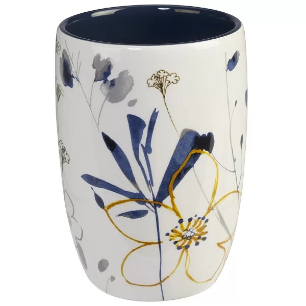 Стакан для зубной пасты Primavera 7,5х7,5х11 см, материал керамика, Creative Bath, США, PRI11WB - изобр. 7