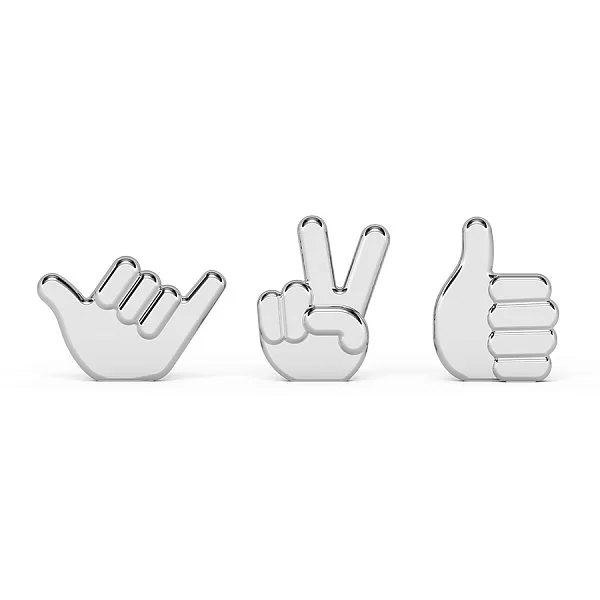 Держатели для фотографий Handsup 3 шт, цвет металлик, материал металл, Umbra, Канада, 1008116-158 - изобр. 11
