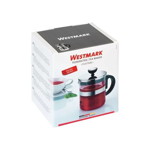 Чайник заварочный Teatime объем 500 мл, стекло + нержавеющая сталь, Westmark, Германия, 24802260 - изобр. 10