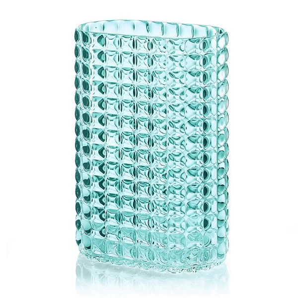 Ваза для цветов Tiffany 29 см материал суперпластик, цвет голубой, Guzzini, Италия, 19990081 - изобр. 7