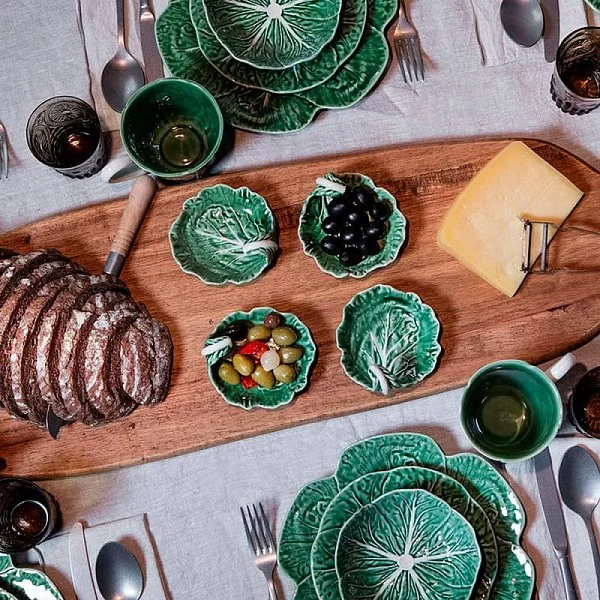 Кружка "Капуста", объем 550 мл, цвет зеленый, керамика, Bordallo Pinheiro, Португалия, BOR65023204 - изобр. 8