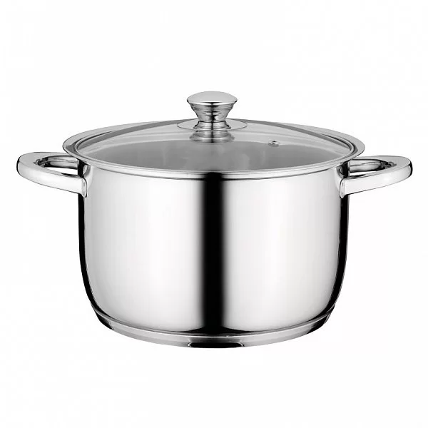 Набор кастрюль из нержавеющей стали Gourmet, 6 предметов, цвет стальной, Berghoff, Бельгия, 1100245A - изобр. 9