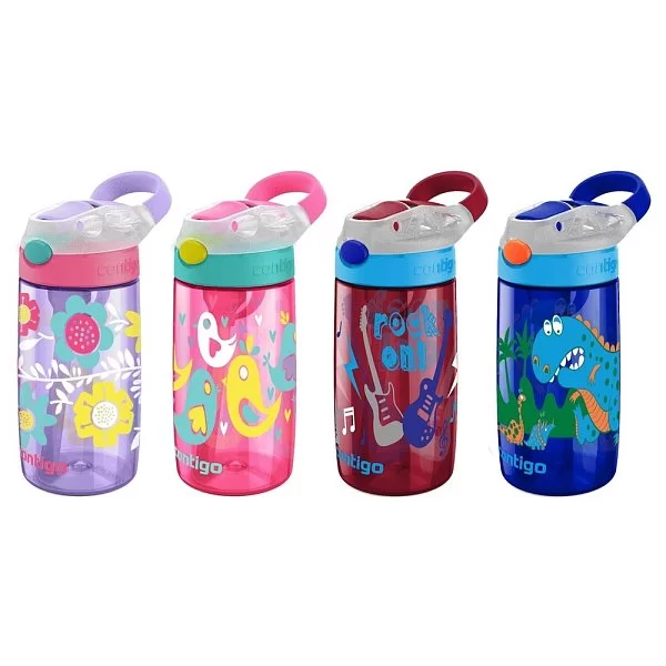 Детская бутылочка для воды Gizmo Flip, 0,42л, Contigo, contigo0468 - изобр. 8