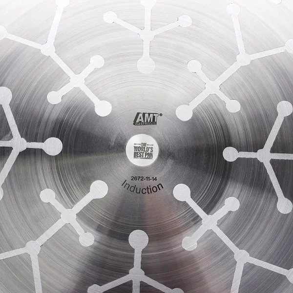 Сковорода-вок 32 см с антипригарным покрытием индукция, объем 3л, AMT Gastroguss, AMT I-1132 - изобр. 10