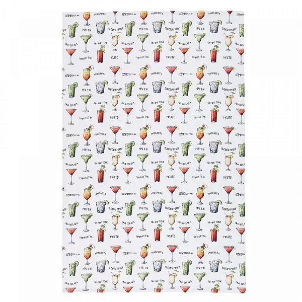 Набор из 2-х полотенец COCKTAILS 70x47 см, хлопок, цвет мультиколор, Kitchen Craft, Великобритания, KCCTAILTTPK2 - изобр. 7