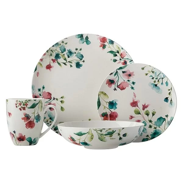 Обеденный набор на 4 персоны Primavera, фарфор, 16 предметов, Maxwell & Williams, Австралия, MW504-FX0218 - изобр. 7