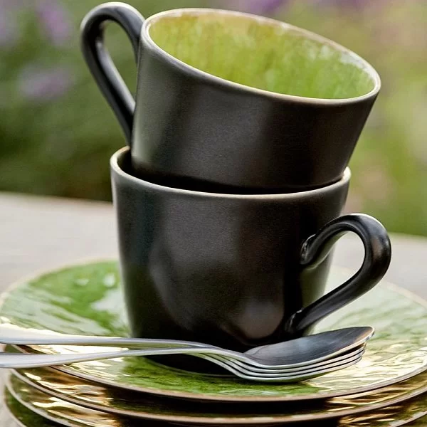 Чайная пара Riviera 190 мл материал керамика, цвет зеленый, Costa Nova, Португалия, ATCS03-TMT(ATCS03-00816L) - изобр. 8